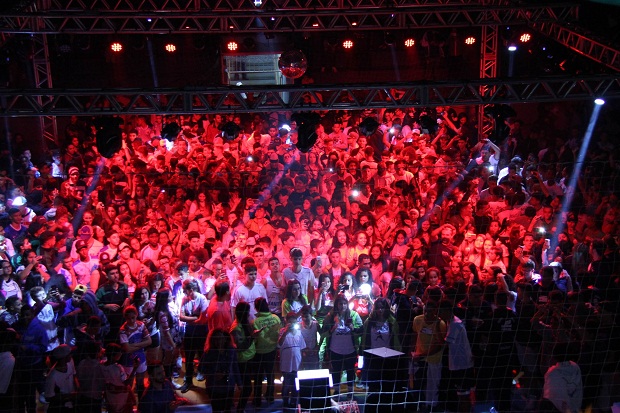 A solenidade de abertura da competição em Arcos foi realizada na noite de terça-feira (11). Foto: Renata Lima/SEESP